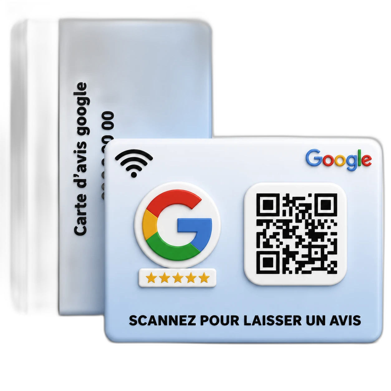 Carte NFC format CB Google avis